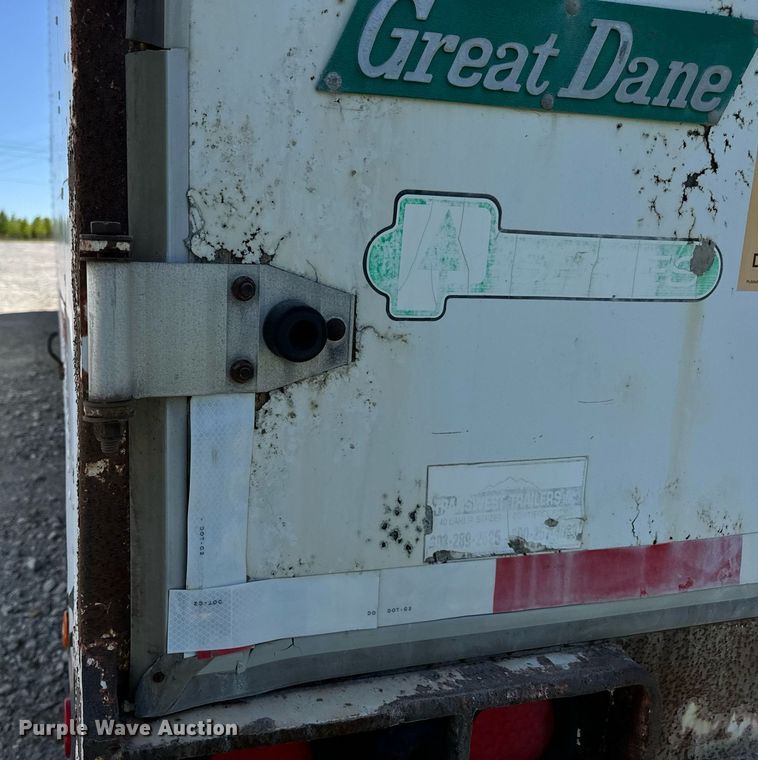 image for item DV1910 2005 Great Dane 7411TP-SA dry van trailer