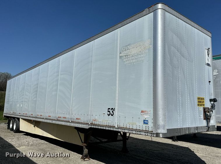 image for item DV1911 2005 Wabash DVCVHPC dry van trailer
