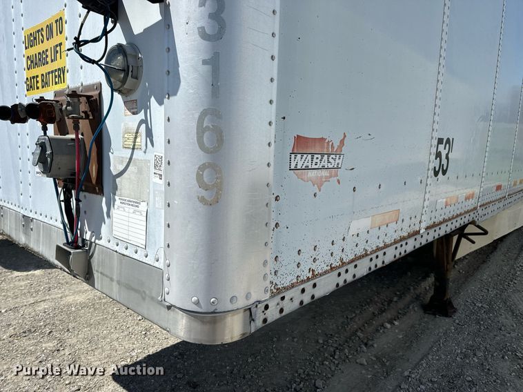 image for item DV1911 2005 Wabash DVCVHPC dry van trailer