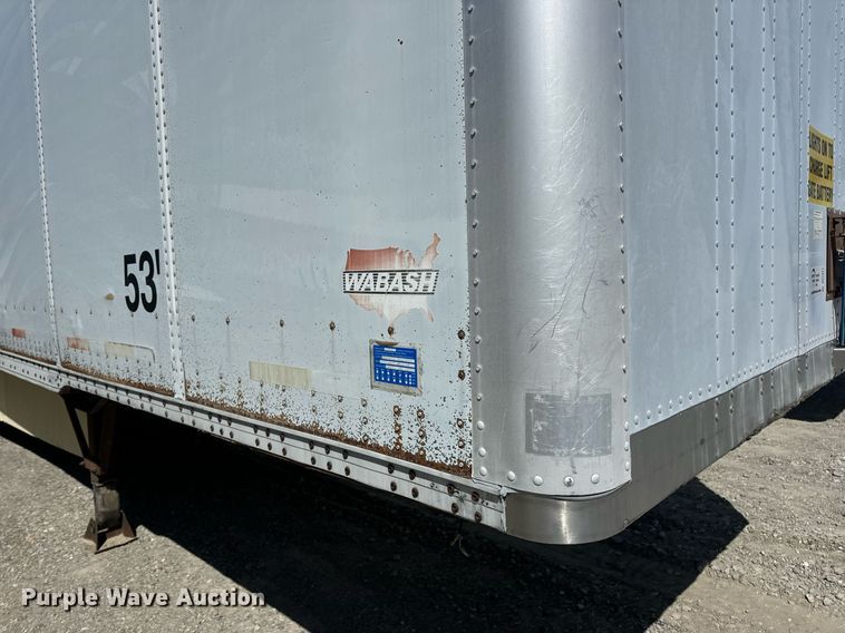 image for item DV1911 2005 Wabash DVCVHPC dry van trailer