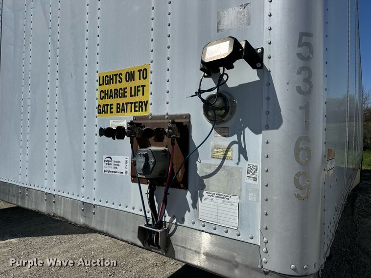 image for item DV1911 2005 Wabash DVCVHPC dry van trailer