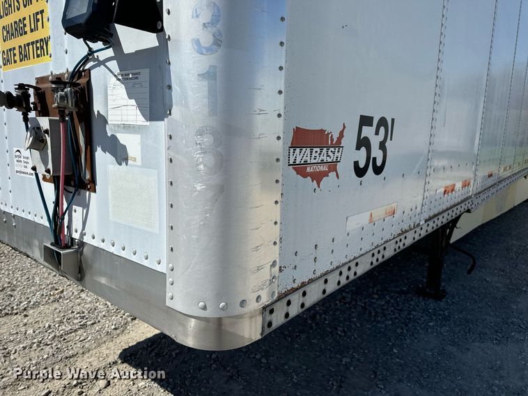 image for item DV1913 2006 Wabash DVCVHPC dry van trailer