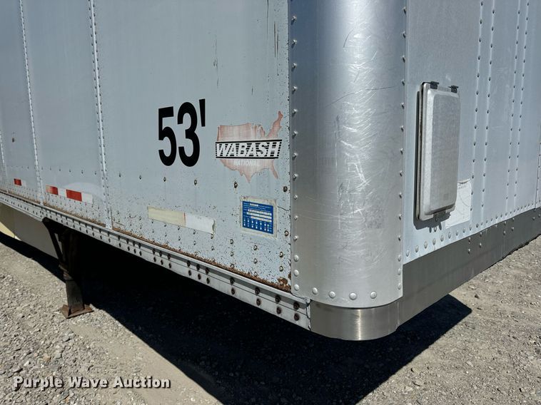image for item DV1913 2006 Wabash DVCVHPC dry van trailer