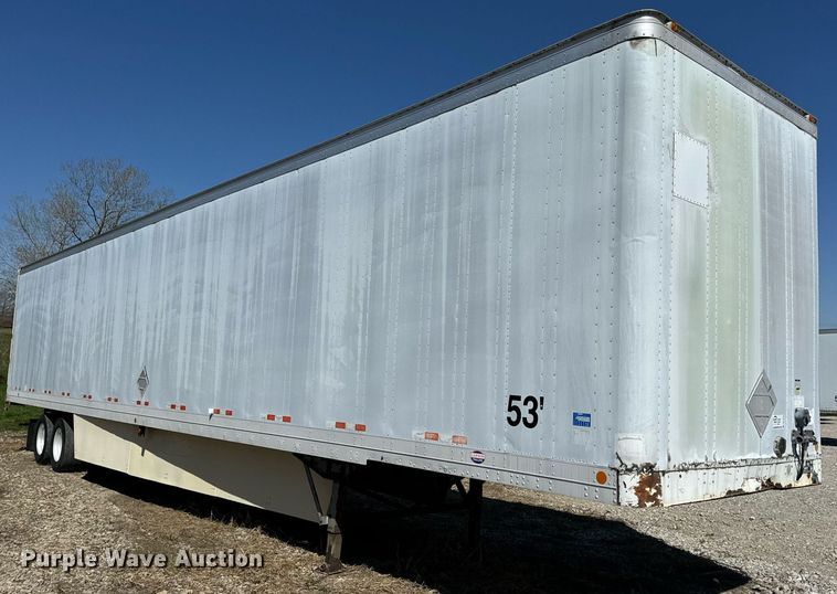 image for item DV1916 2004 Lufkin TFV-CLST dry van trailer