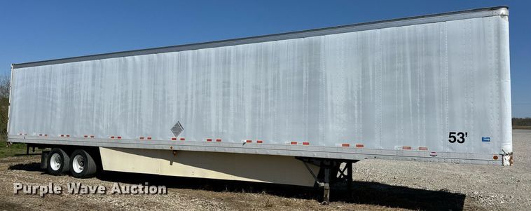 image for item DV1916 2004 Lufkin TFV-CLST dry van trailer