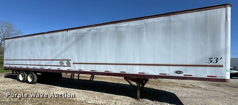 image for item DV1917 1995 Strick dry van trailer