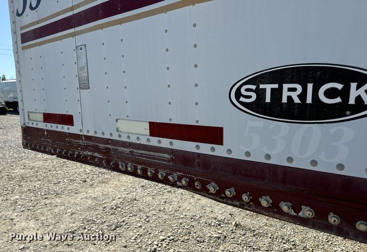 image for item DV1917 1995 Strick dry van trailer