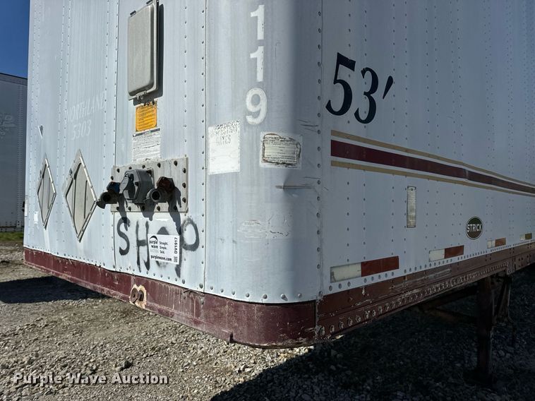 image for item DV1917 1995 Strick dry van trailer