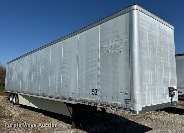 image for item DV1918 2005 Wabash DVCVHPC dry van trailer