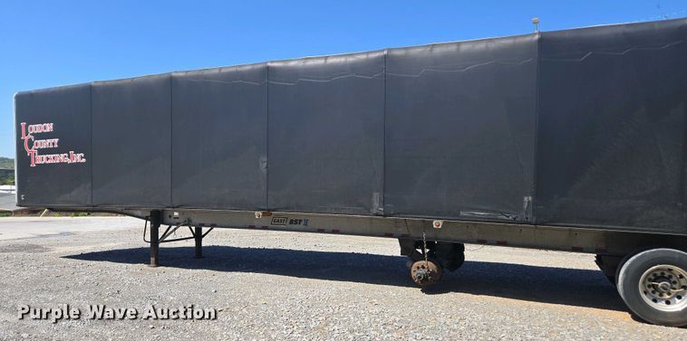 image for item DW1918 2015 East BST  flatbed trailer