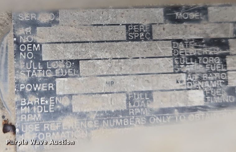 image for item DX1623 1994 GMC Top Kick truck cab and chassis