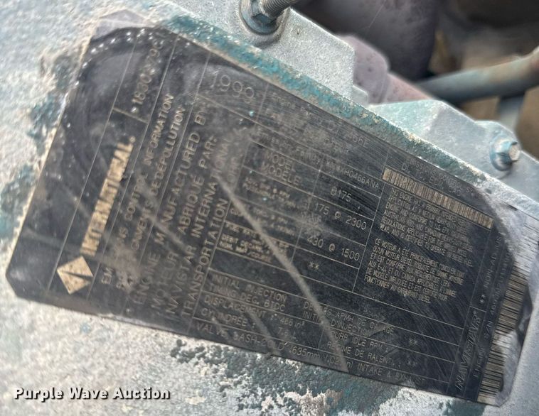 image for item EC3525 1999 International 4700 flatbed truck