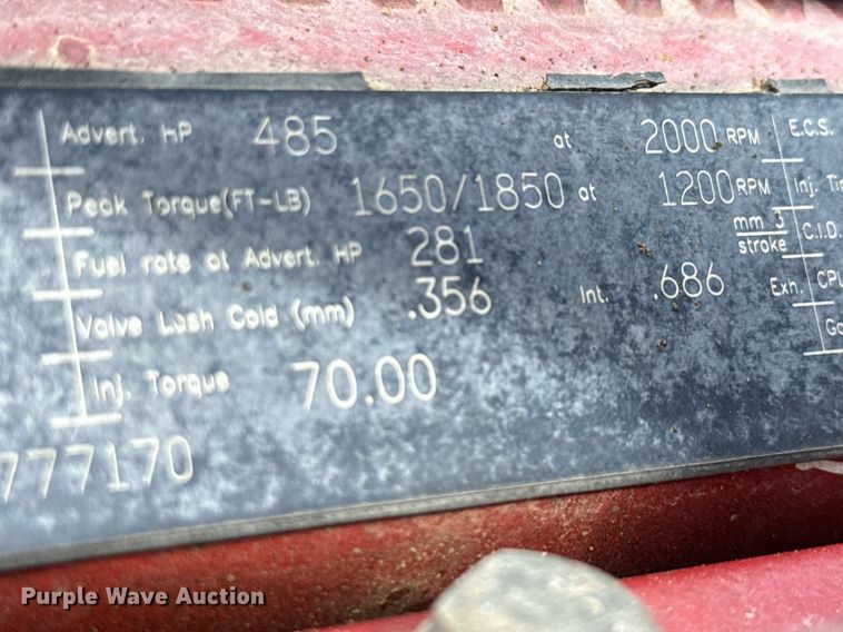 image for item ED5580 2010 Peterbilt 387 semi truck