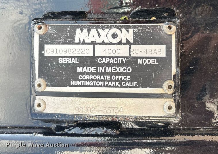 image for item EF3008 1997 GMC C7500 box truck