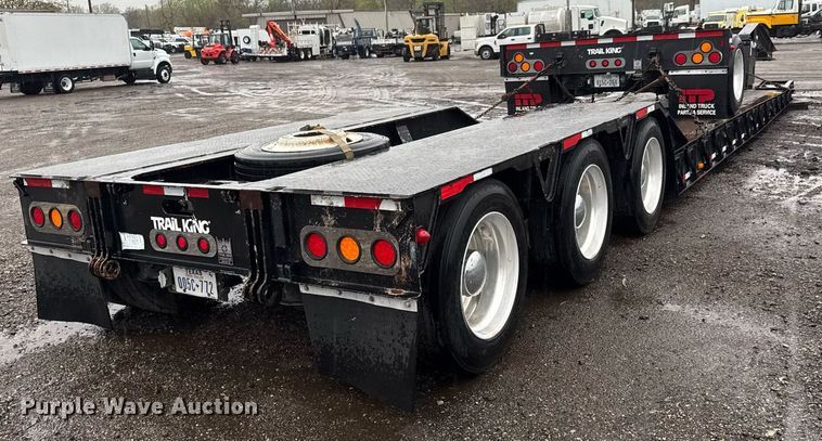 image for item EG5725 2011 Trail King TK110HDG-533 lowboy equipment trailer