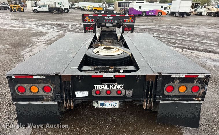 image for item EG5725 2011 Trail King TK110HDG-533 lowboy equipment trailer