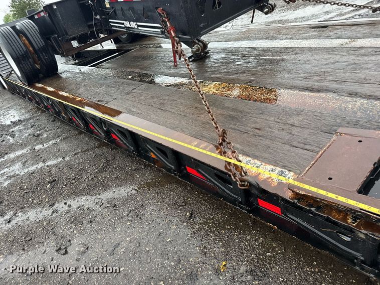 image for item EG5725 2011 Trail King TK110HDG-533 lowboy equipment trailer
