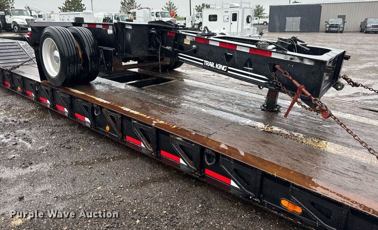 image for item EG5725 2011 Trail King TK110HDG-533 lowboy equipment trailer