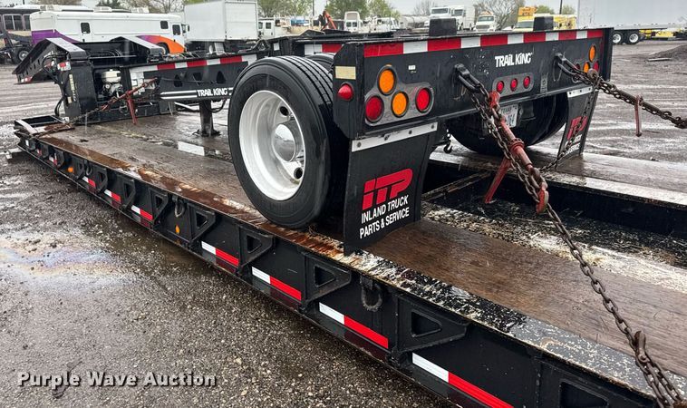 image for item EG5725 2011 Trail King TK110HDG-533 lowboy equipment trailer
