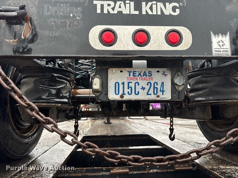 image for item EG5725 2011 Trail King TK110HDG-533 lowboy equipment trailer