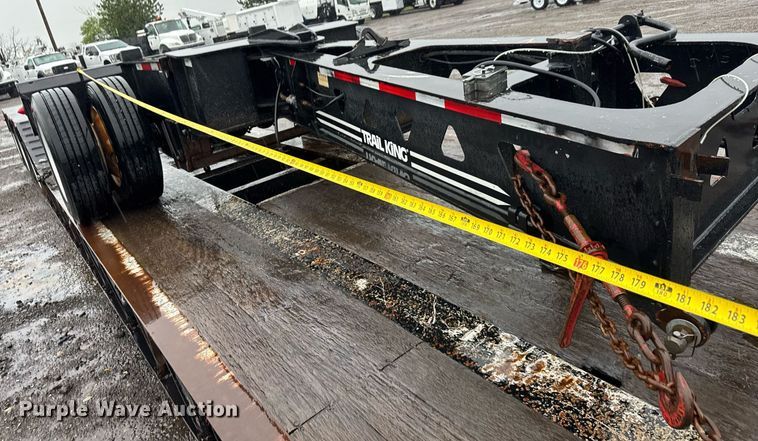 image for item EG5725 2011 Trail King TK110HDG-533 lowboy equipment trailer