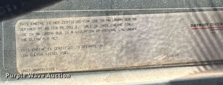 image for item EG6352 2007 Freightliner Century Class semi truck