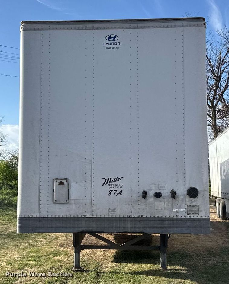 image for item EG6380 2016 Hyundai VI2530152-AJS dry van trailer