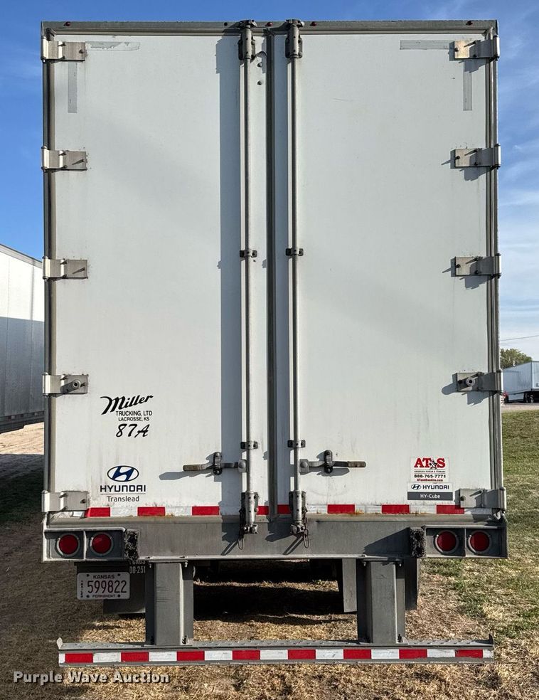 image for item EG6380 2016 Hyundai VI2530152-AJS dry van trailer