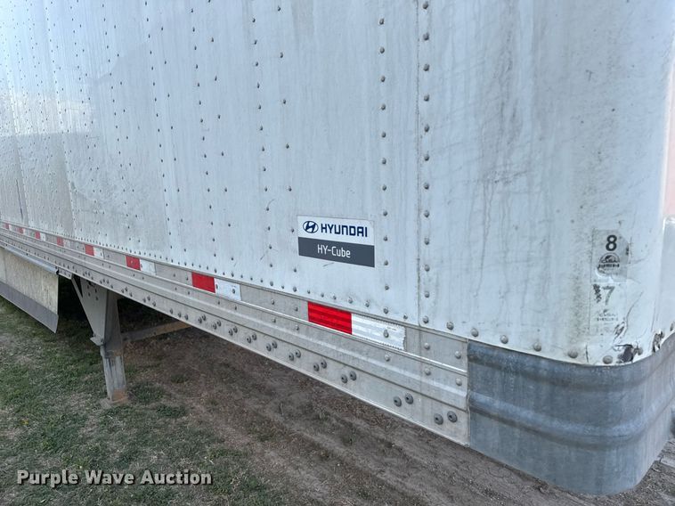 image for item EG6381 2016 Hyundai VI2530152-AJS dry van trailer