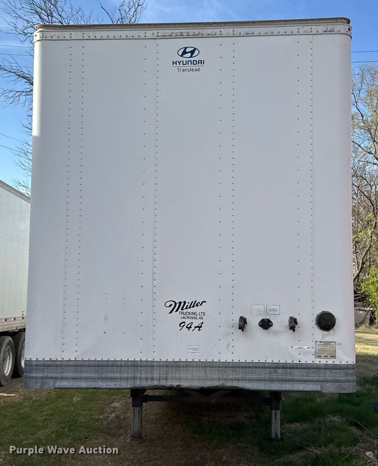 image for item EG6382 2016 Hyundai VI2530152-AJS dry van trailer