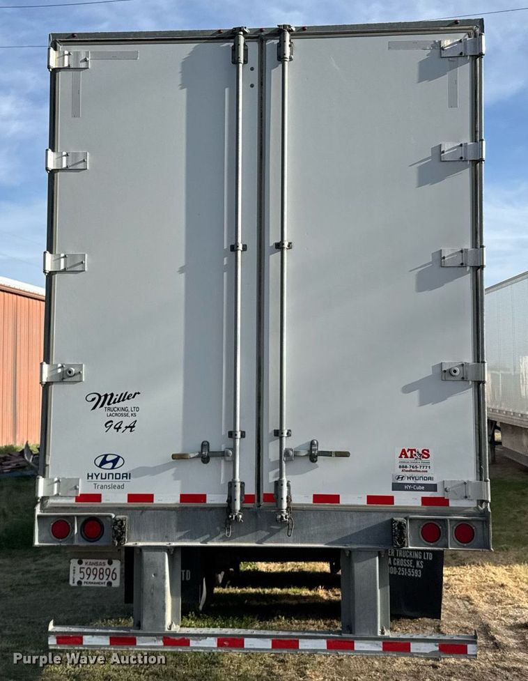 image for item EG6382 2016 Hyundai VI2530152-AJS dry van trailer