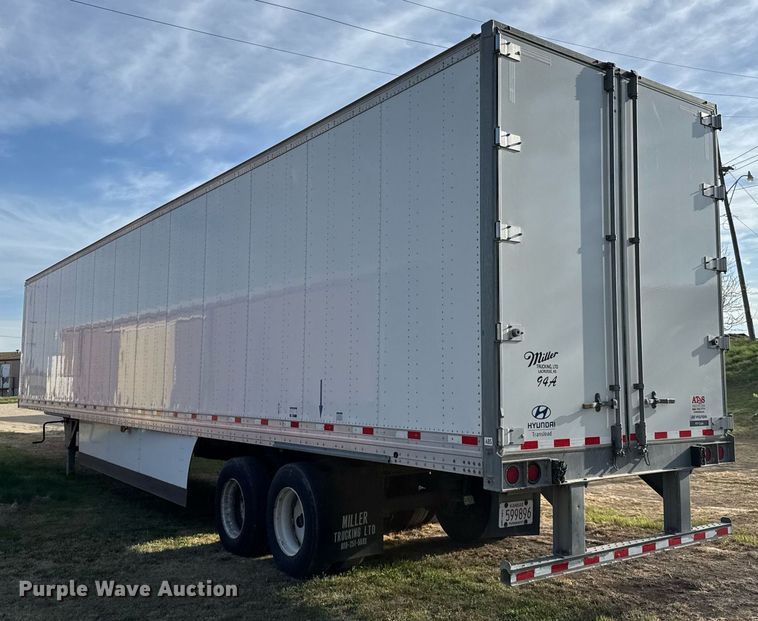 image for item EG6382 2016 Hyundai VI2530152-AJS dry van trailer