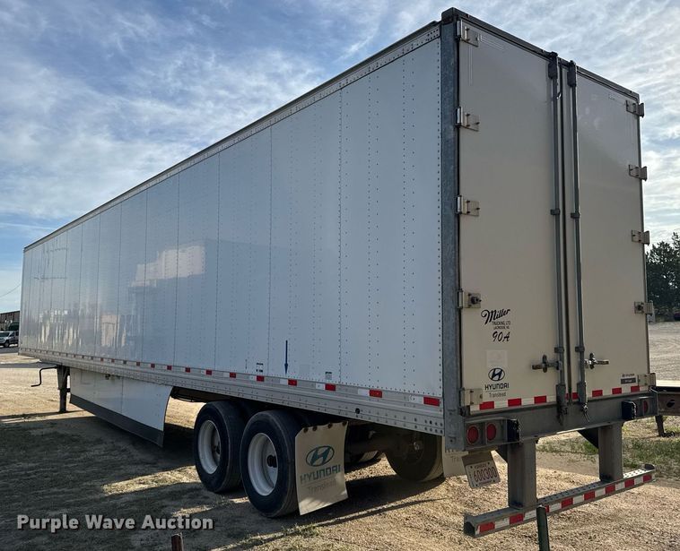 image for item EG6383 2016 Hyundai VI2530152-AJS dry van trailer