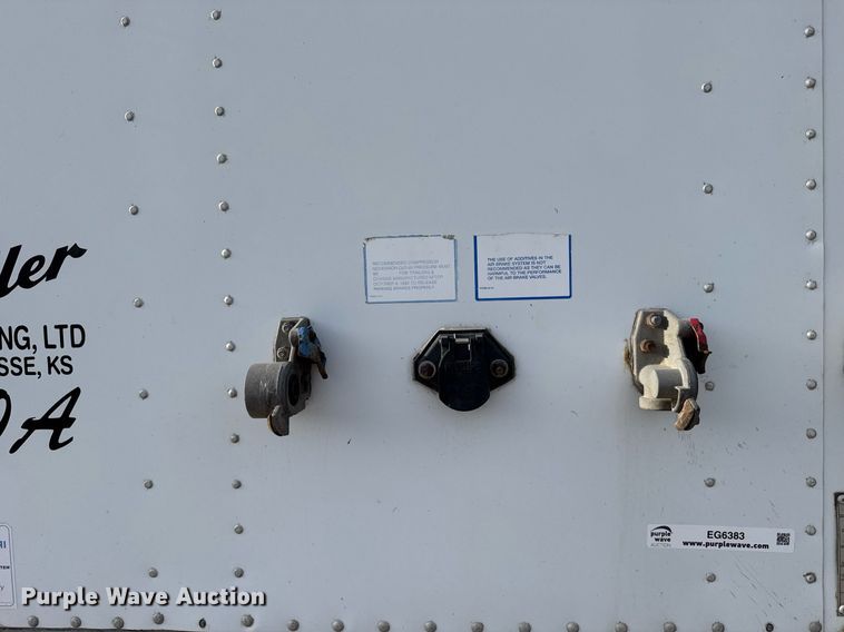 image for item EG6383 2016 Hyundai VI2530152-AJS dry van trailer