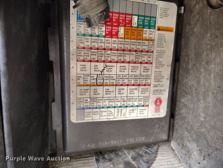 image for item EH0209 2007 Kenworth T800 semi truck