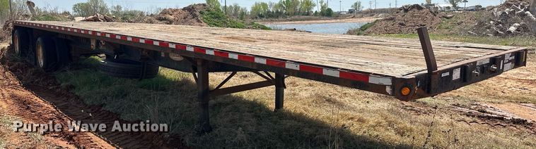 image for item EJ8629 2004 Fontaine FTW-5-8048WSAW flatbed trailer