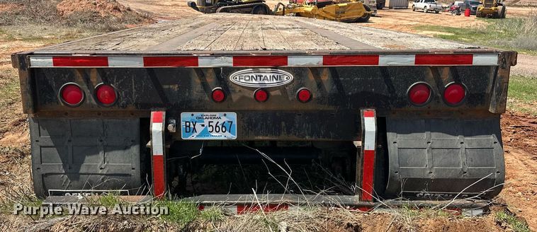 image for item EJ8629 2004 Fontaine FTW-5-8048WSAW flatbed trailer