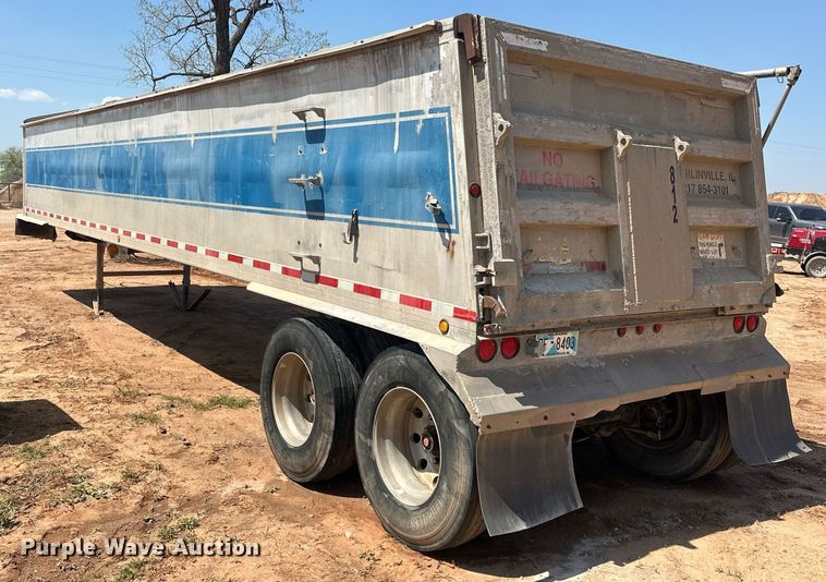 image for item EJ8630 1998 Vantage T-96-SS end dump trailer