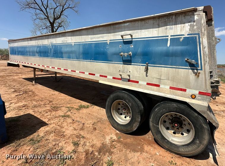 image for item EJ8630 1998 Vantage T-96-SS end dump trailer