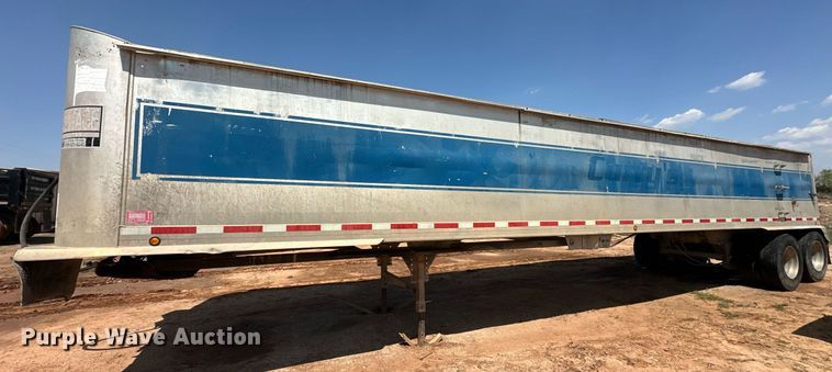 image for item EJ8630 1998 Vantage T-96-SS end dump trailer