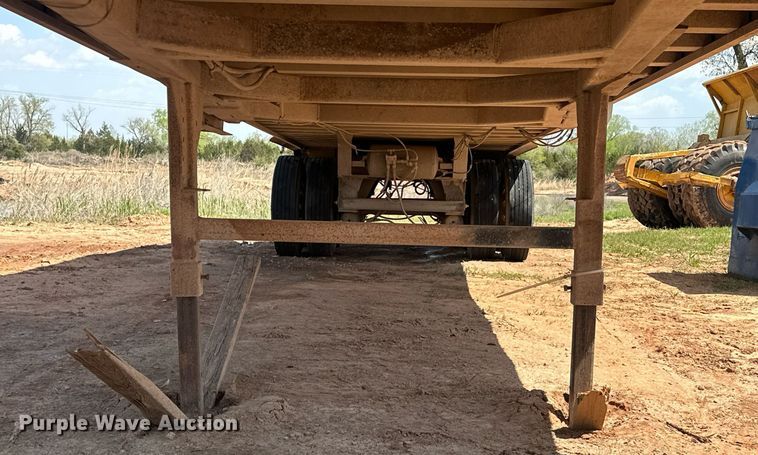 image for item EJ8630 1998 Vantage T-96-SS end dump trailer