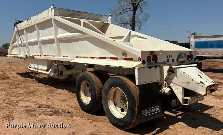 image for item EJ8634 1999 Corn Belt  S-4202 bottom dump trailer