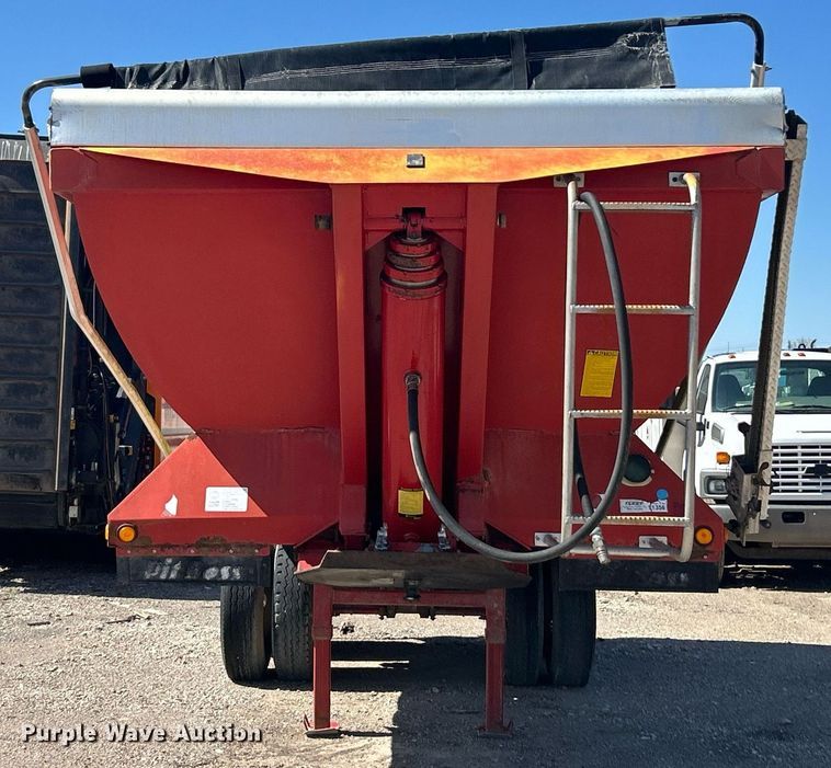 image for item EK2917 2007 Dierzen Kewanee Heavy Ind. Trailers, Inc. Pit Boss TA23QE963SP end dump trailer
