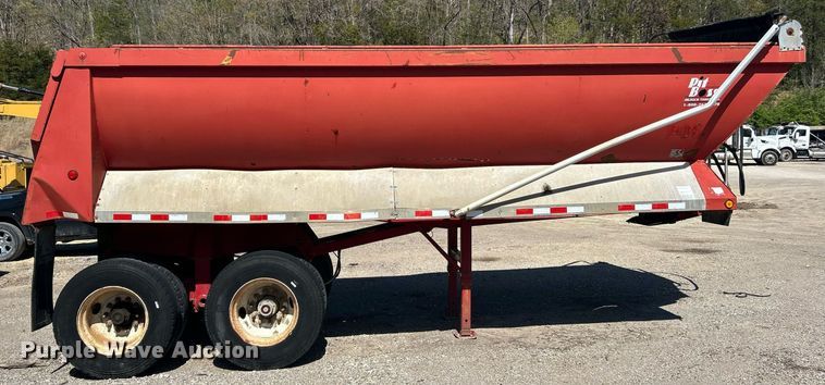 image for item EK2917 2007 Dierzen Kewanee Heavy Ind. Trailers, Inc. Pit Boss TA23QE963SP end dump trailer
