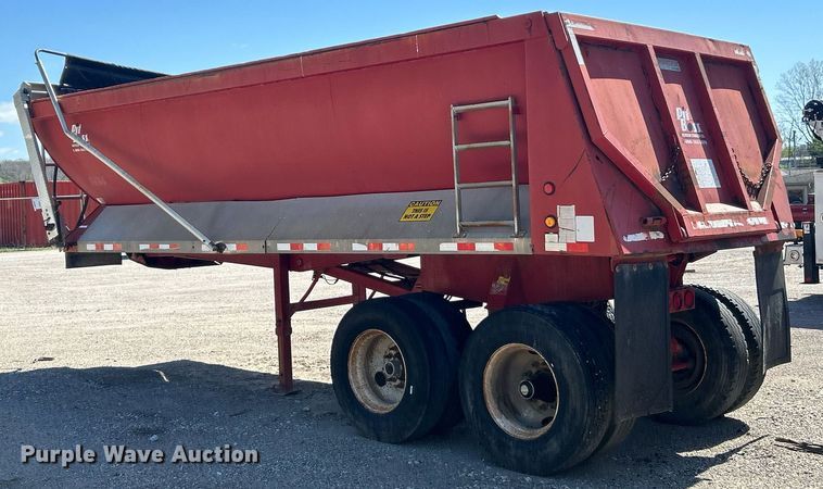 image for item EK2917 2007 Dierzen Kewanee Heavy Ind. Trailers, Inc. Pit Boss TA23QE963SP end dump trailer