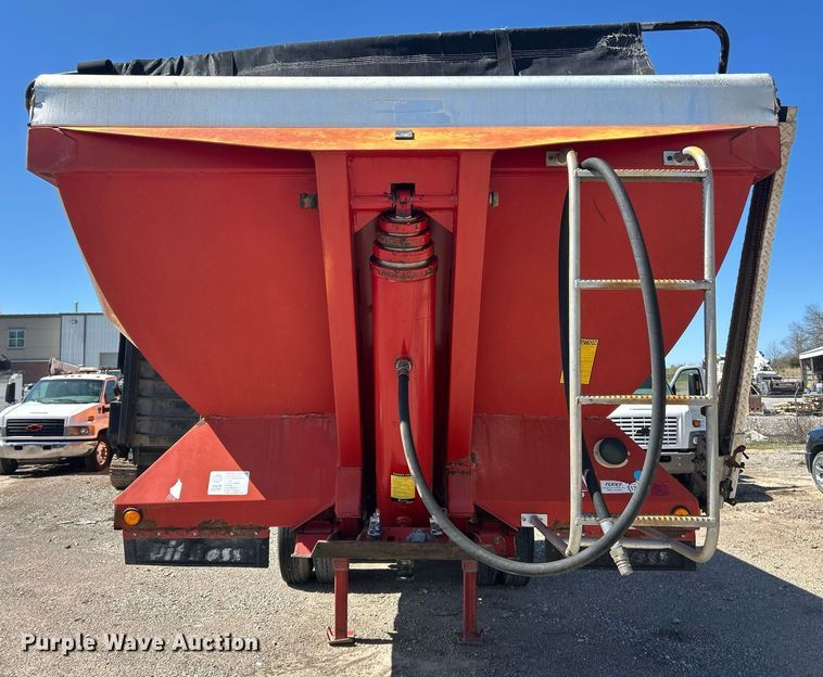image for item EK2917 2007 Dierzen Kewanee Heavy Ind. Trailers, Inc. Pit Boss TA23QE963SP end dump trailer