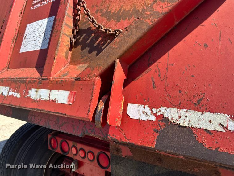 image for item EK2917 2007 Dierzen Kewanee Heavy Ind. Trailers, Inc. Pit Boss TA23QE963SP end dump trailer