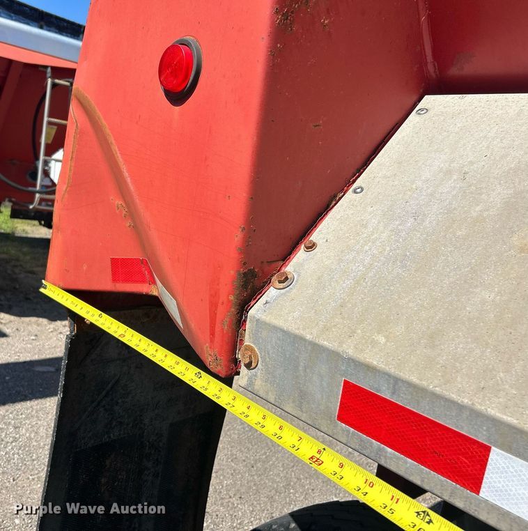 image for item EK2917 2007 Dierzen Kewanee Heavy Ind. Trailers, Inc. Pit Boss TA23QE963SP end dump trailer