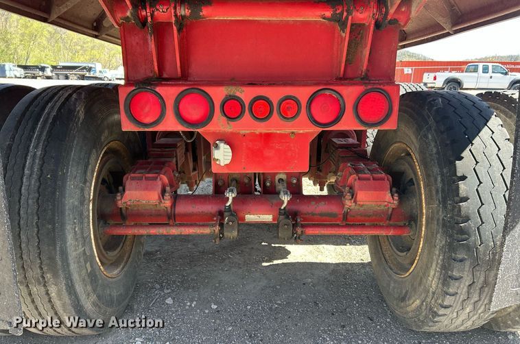 image for item EK2917 2007 Dierzen Kewanee Heavy Ind. Trailers, Inc. Pit Boss TA23QE963SP end dump trailer