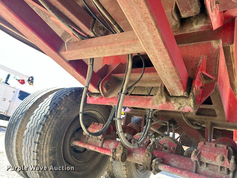 image for item EK2917 2007 Dierzen Kewanee Heavy Ind. Trailers, Inc. Pit Boss TA23QE963SP end dump trailer